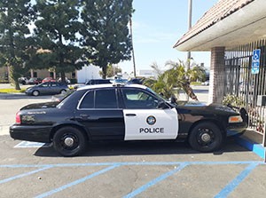 image of California City Police Department refurbished vehicle