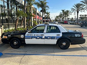 image of Foothill De-Anza Community College Police Department's refurbished vehicle